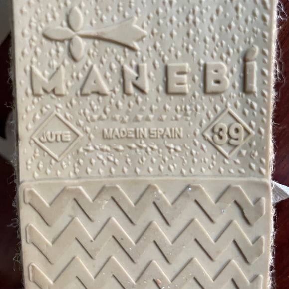 New, Unworn Cotton Crochet Flat Valenciana Espadrilles - Picture 7 of 8